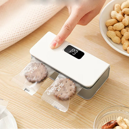 HeatSeal™ - 2in1 Mini Portable Magnetic Food Bag Sealer