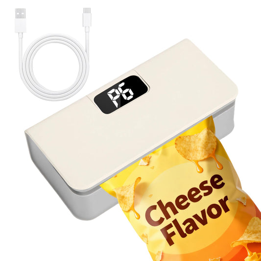 HeatSeal™ - 2in1 Mini Portable Magnetic Food Bag Sealer